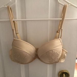 Cotton Club Silk Cream Bra